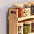 Versatile 3-tier Bamboo Spice Rack And Pantry Organizer With 12 Glass Jars - Perfect For Countertop Storage In Kitchens To Keep Seasoning Containers Neatly Displayed And Easily Accessible