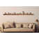 Emerald Lee Walnut Solid Wood Floating Shelf