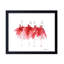 'Ballerinas In Waiting' Framed Print Wall Art-386539490