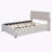 Kenn Linen Upholstered Bed with Trundle-1479921963-1479921965