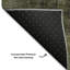 Tapis abstrait lavable à la machine Premium AMF1980 Pinkston-1891332549