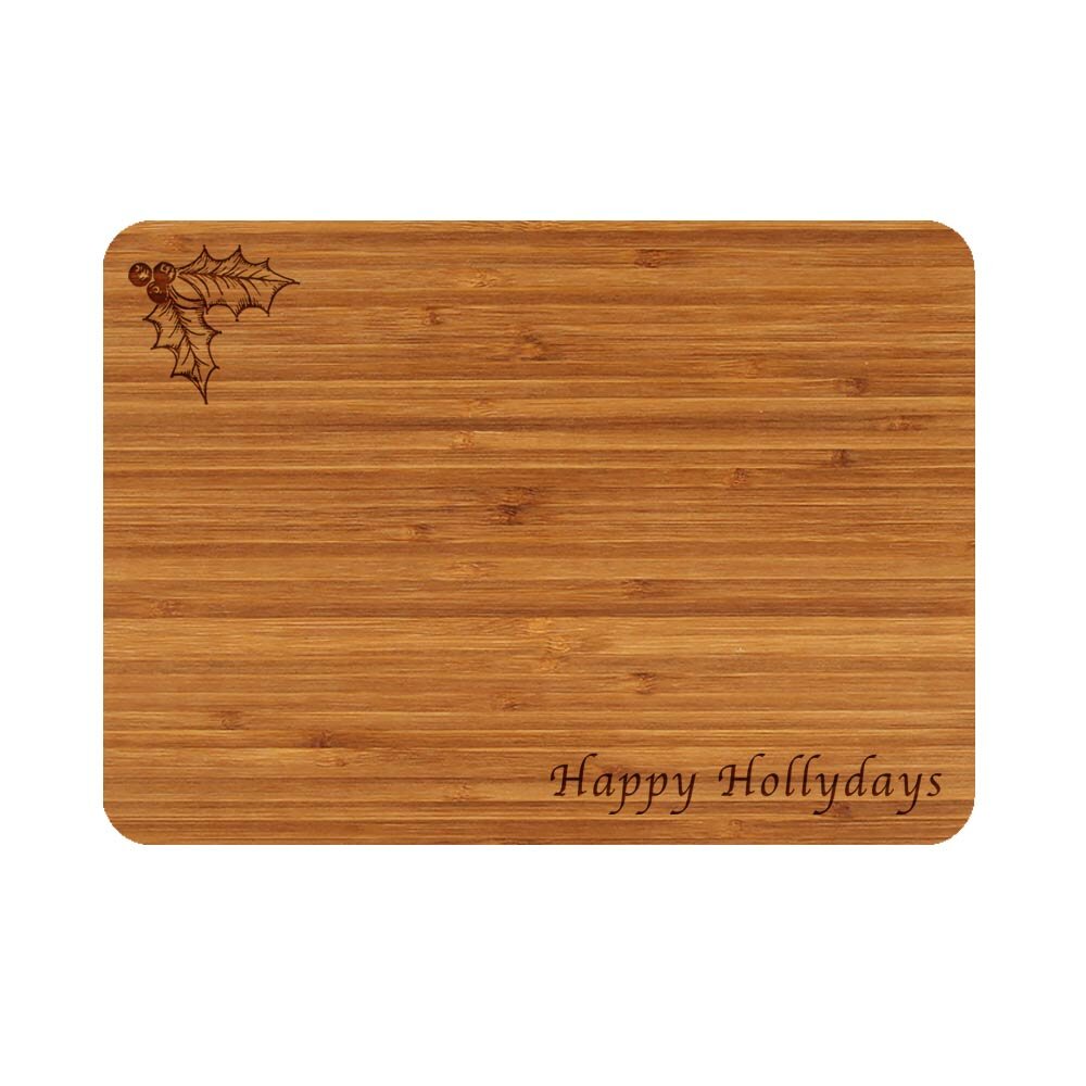 Sabatier Large Cutting Board with Perimeter Juice Trench and Recessed Handles, Reversible Kitchen Chopping Board, Bread Board with Built-in Grooves, 1