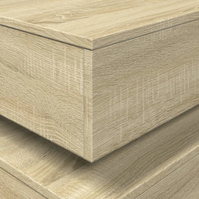 Calixtro Enclosed Coffee Table, Sonoma Oak
