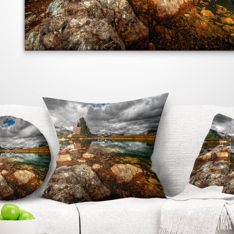 Oreiller Schafer, 18 po x 18 po, Coussin décoratif