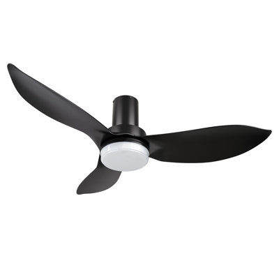 45"  Smart DC Ceiling Fan with Light, Remote control