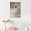 Dustveil (I) Canvas Abstract Print by Oliver Gal, Black Frame, 10 x 15-2080803283-2080803292
