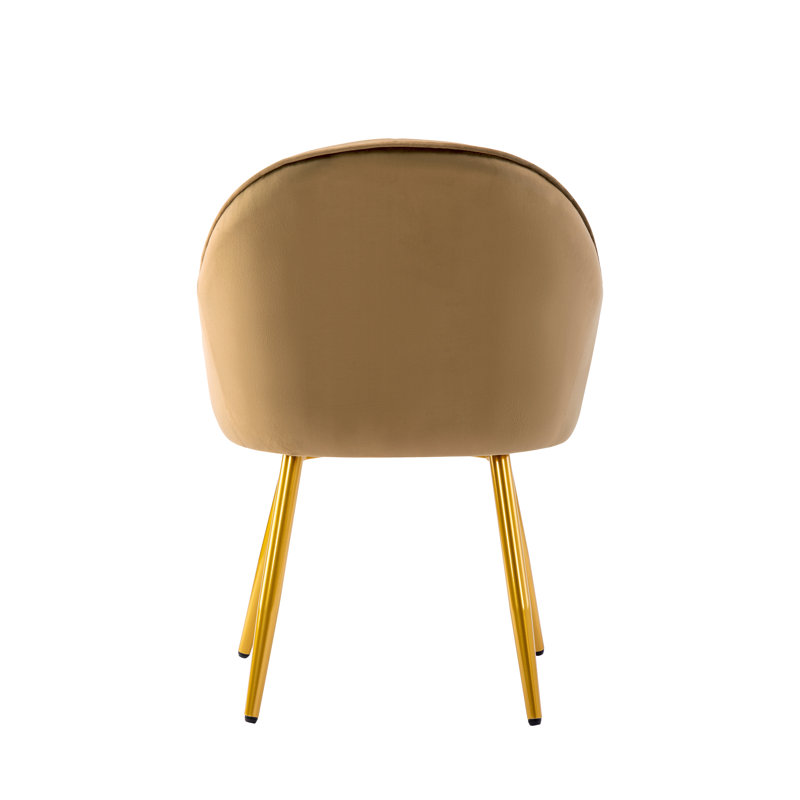 Isaiah Upholstered Dining Chair, Champagne