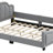Didula Upholstered Daybed with Cloud Shaped Headboard-315458577-315458578