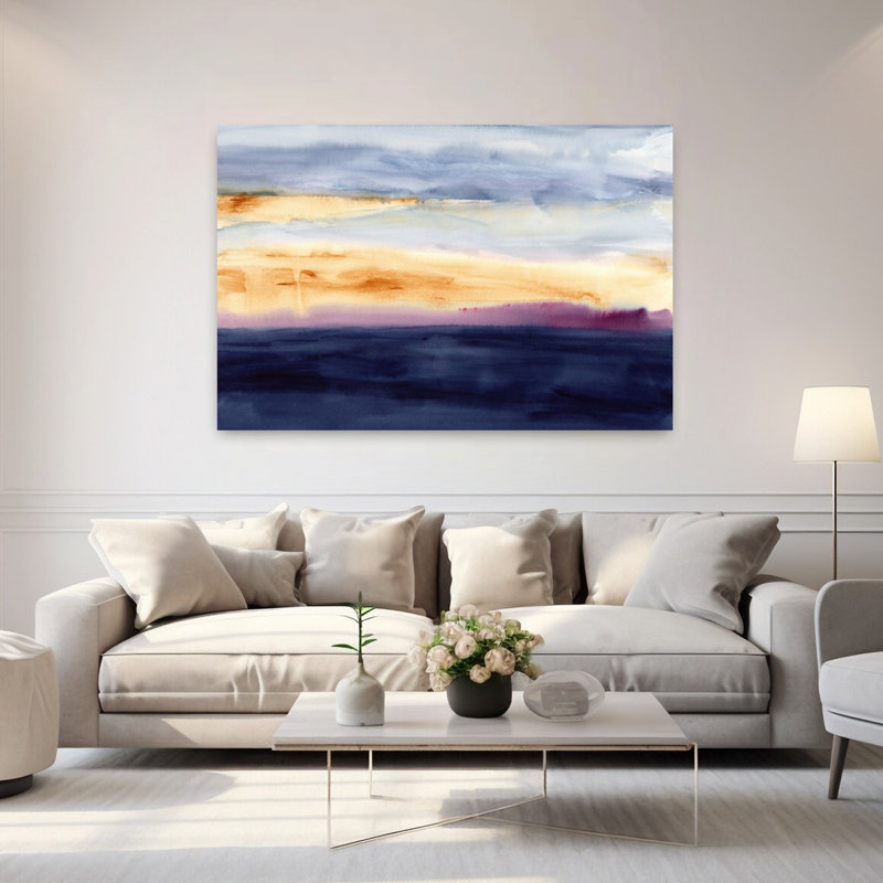 Art contemporain, art contemporain marin, H 40 po x l 60 po