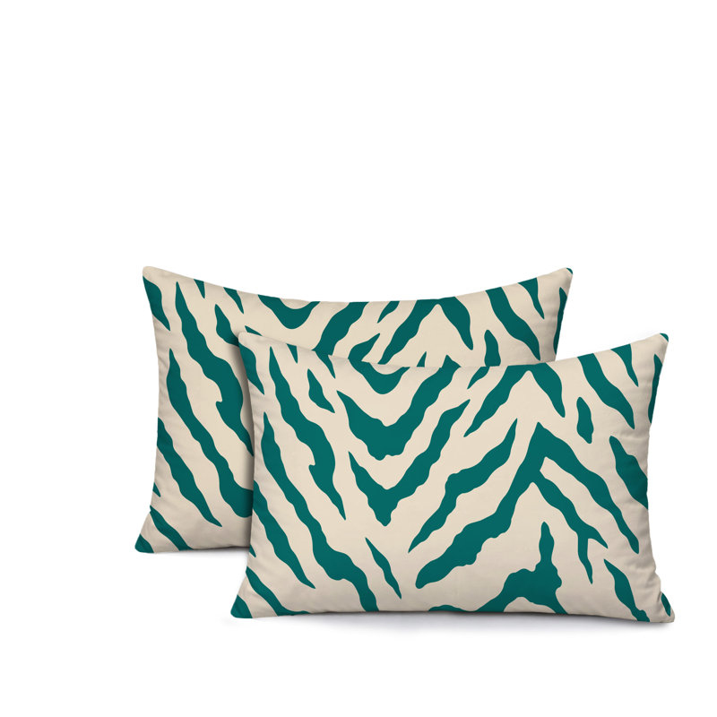 Coussin intérieur / extérieur Billi, 20x14, Teal