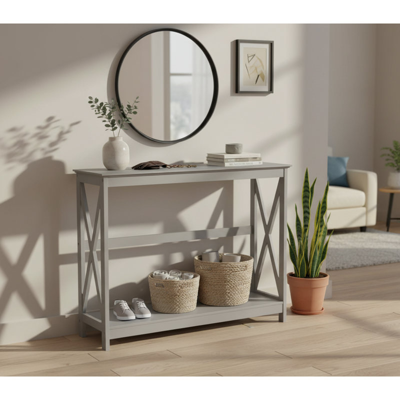 101.5cm Console Table, Grey