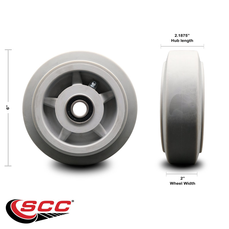 Roue SPR-6 po TPR seulement - remplacement du chariot manuel Haul Master Appliance 9913304