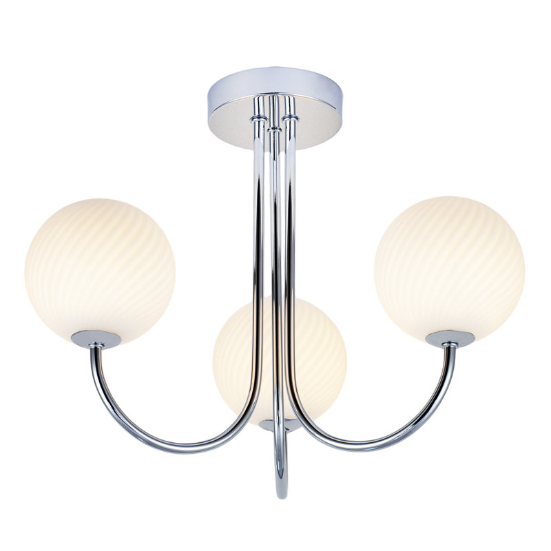 Flush Mount, Chrome