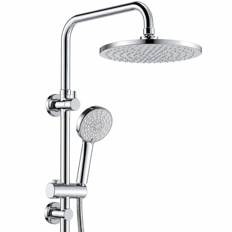 Pomme de douche à pluie double 1,5 GPM GPM