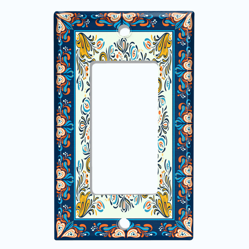 1 plaque murale décorative, Bleu sarcelle