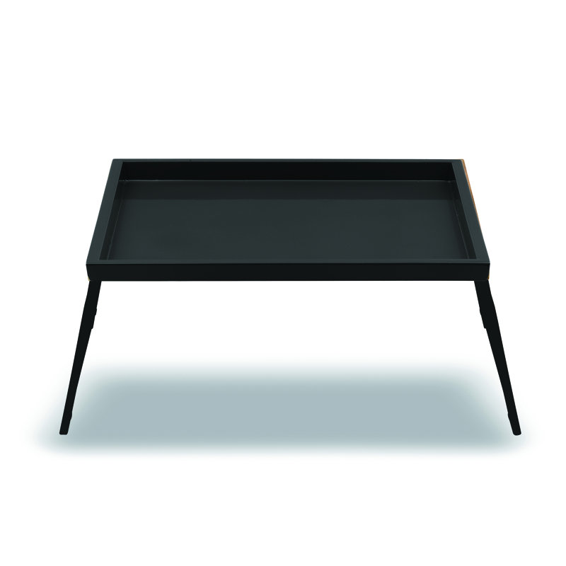 Tre Breakfast Tray - 6 Pieces, Black