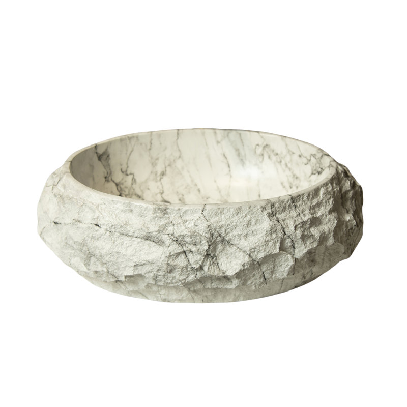Luna 18'' Bathroom Sink, Ivory