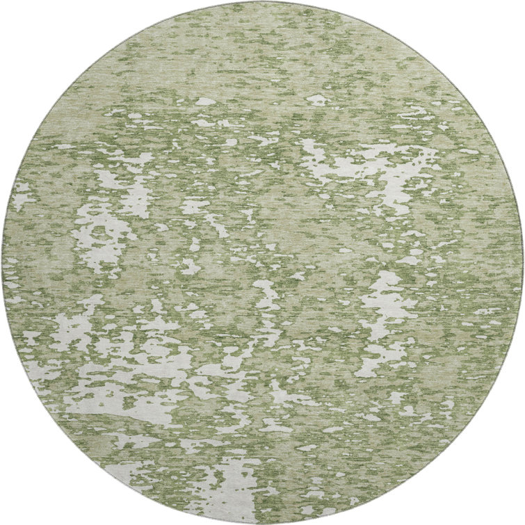 Premium Machine Washable Prisco Aloe Rug