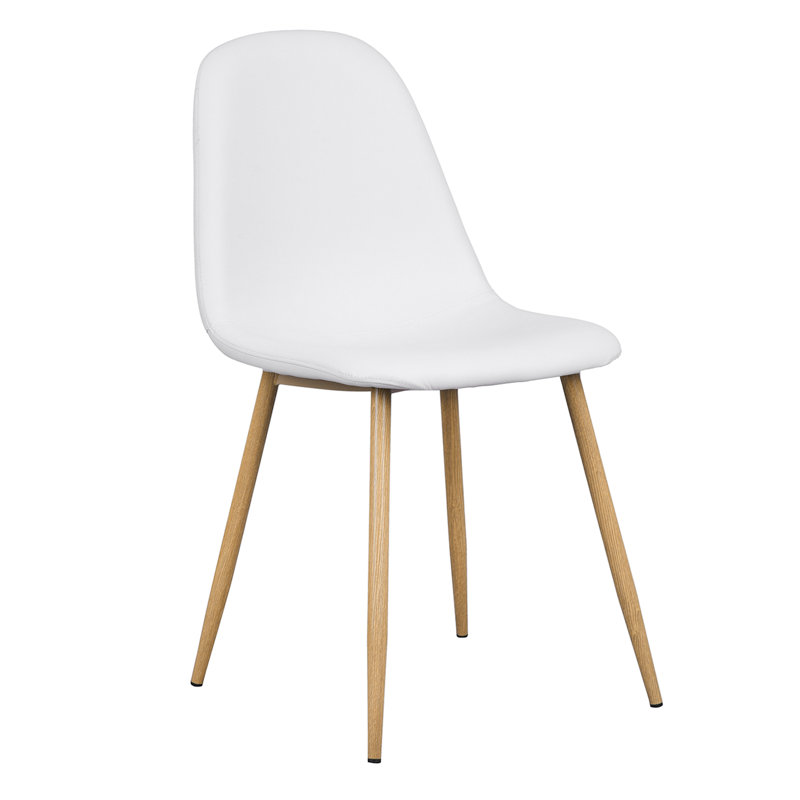 Candor 49cm H Upholstered Side Chair, White