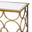 Alviva 49'' Glass Top Console Table