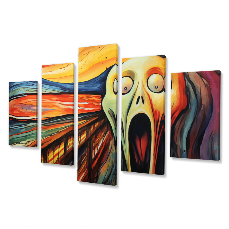The Holiday Aisle® Masterpiece The Scream By Edvard I - Masterpiece ...