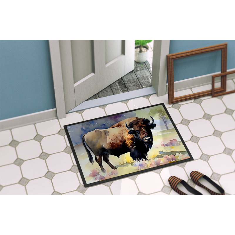 Linza Non-Slip Doormat, L 18 po x L 27 po