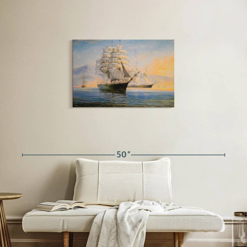 Aletra Ship, 20" H x 30" W