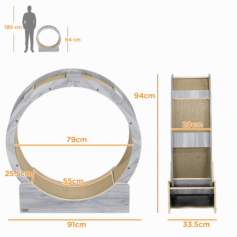3912.57cm H Cat Tree