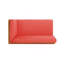 Banc de coin droit X-Back, rouge-1672380539