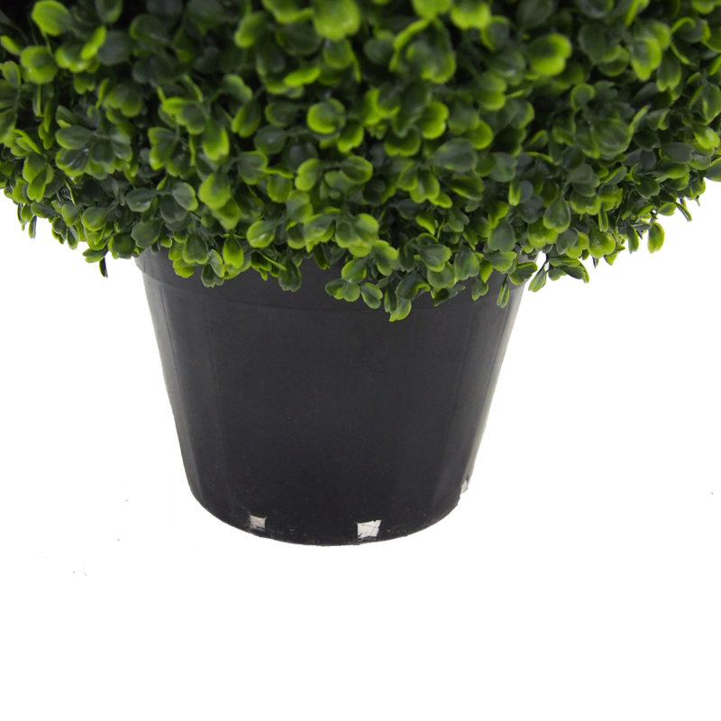 Artificial Green Boxwood Ball., 23" H x 20" W x 20" D