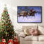 Christmas Rush, reproduction d'art sur toile-2109784437-2109784436