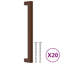Metro Lane Cabinet Handles 20 Pcs Silver 480 Mm Stainless Steel-1882729544-1882729586