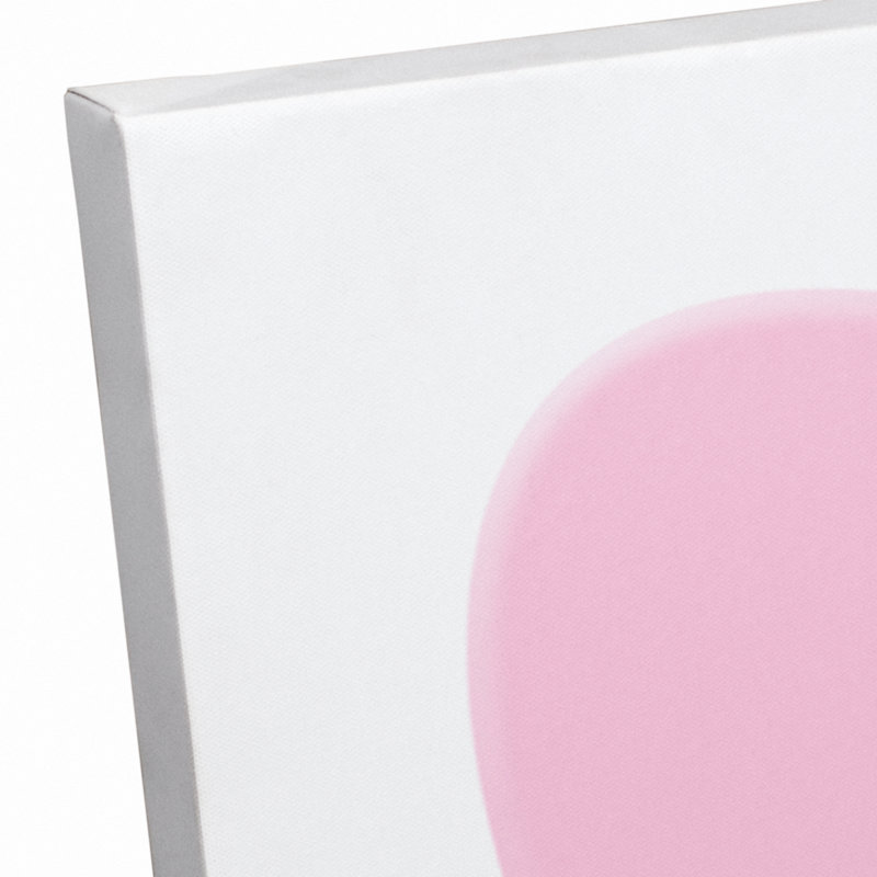 « be mine de bonbons cœur »-impression sur toile tendue, H 20 po x l 20 po x P 1,25 po