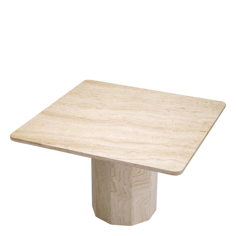 Piazza Square Marble Dining Table