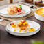 24 Piece Porcelain China Dinnerware Set - Service for 6 -696214293