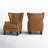 Ameliah Genuine Leather Wingback Chair-207342222