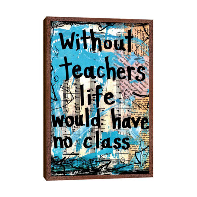 Teachers Class by Elexa Bancroft - Print on Canvas