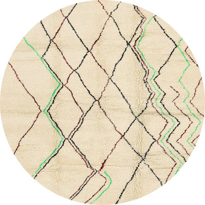 Tapis abstrait moderne 671