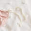 3 PCS Full/Queen Colorblock Clip Jacquard Duvet Cover Set Pink