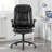 Ergonomic Executive Office Chair, Adjustable Height & Flip-up Armrests-1626330168
