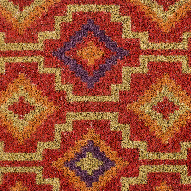 Paillasson Yaneira Lhasa Kilim, 24" x 36" - Thick