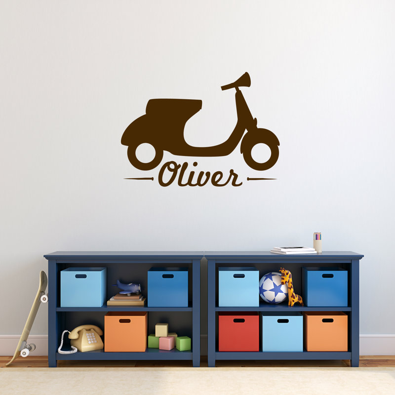 Scenic & Cityscapes Wall Decal, Chocolate Brown, Yes