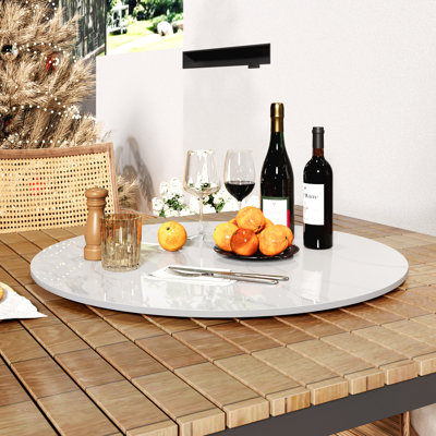 Plateau tournant Otelia Sintered Stone (table non incluse)