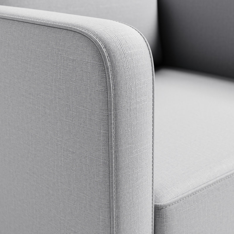 Fauteuil oscillant Calabasas, Tissu couleur brouillard