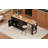 85.5" Kitchen Island with Extendable Dining Table-1489098173