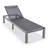 Marlin Modern Aluminum Outdoor Reclining Chaise Lounge - Weather-Resistant Sling Patio Chair for Poolside & Sunbathing-1144162226-1144162235