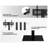 Hemington Symple Stuff Single Screen Floor Stand Mount