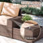 Patio Safo pour 3 personnes avec coussins-120236777