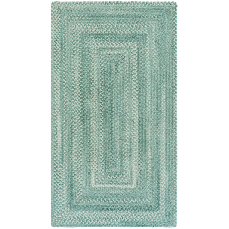 Kokko Cotton Indoor Rug, Concentric Rectangle 24" x 36"