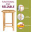 Bobigny Solid Wood Side Table Set